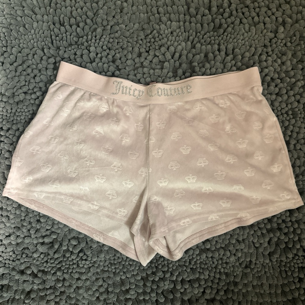 Juicy Couture Light Pink Athletic Shorts